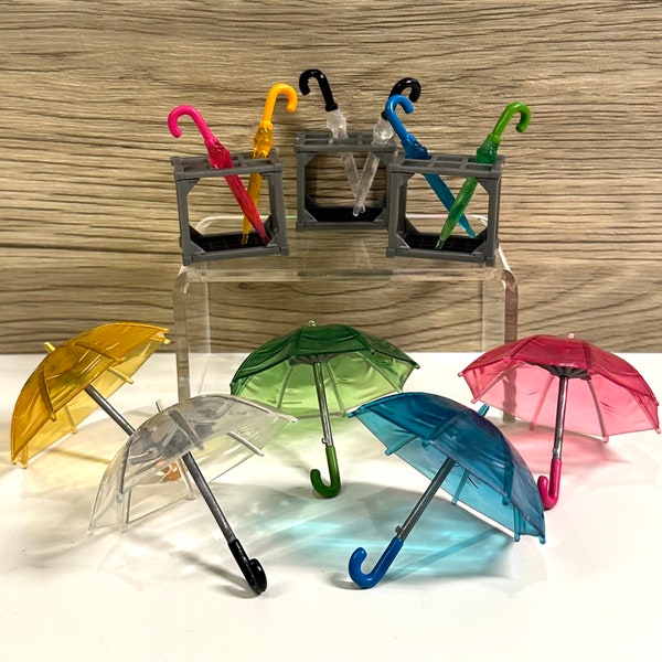 Dollhouse miniature Umbrella Stand doll accessories