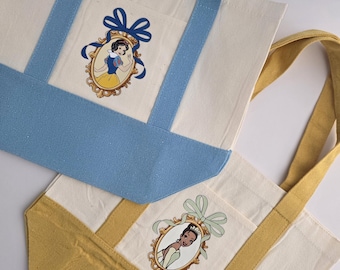 Princess tote | mini tote bag | magical tote | gift | bag  |