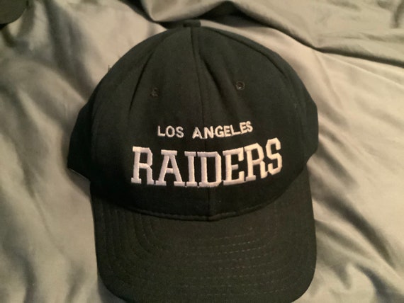 NEW SILVER THROWBACK Hat Oakland Las Vegas Los Angeles Black 