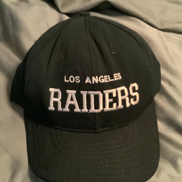 Vintage 1980’s -90’s Los Angeles Raiders Hat. NOS Never Worn