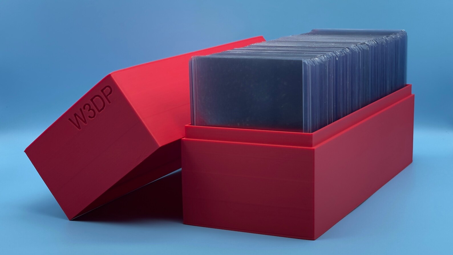 Toploader Storage Box - Single Row (3D Printed) - Etsy