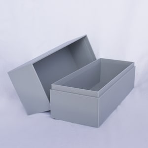 Trading Card Storage Box - Single Row (3D Printed)