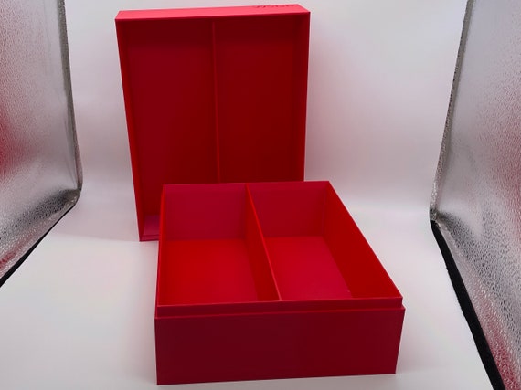 Toploader Storage Box Double Row 3D Printed | Etsy