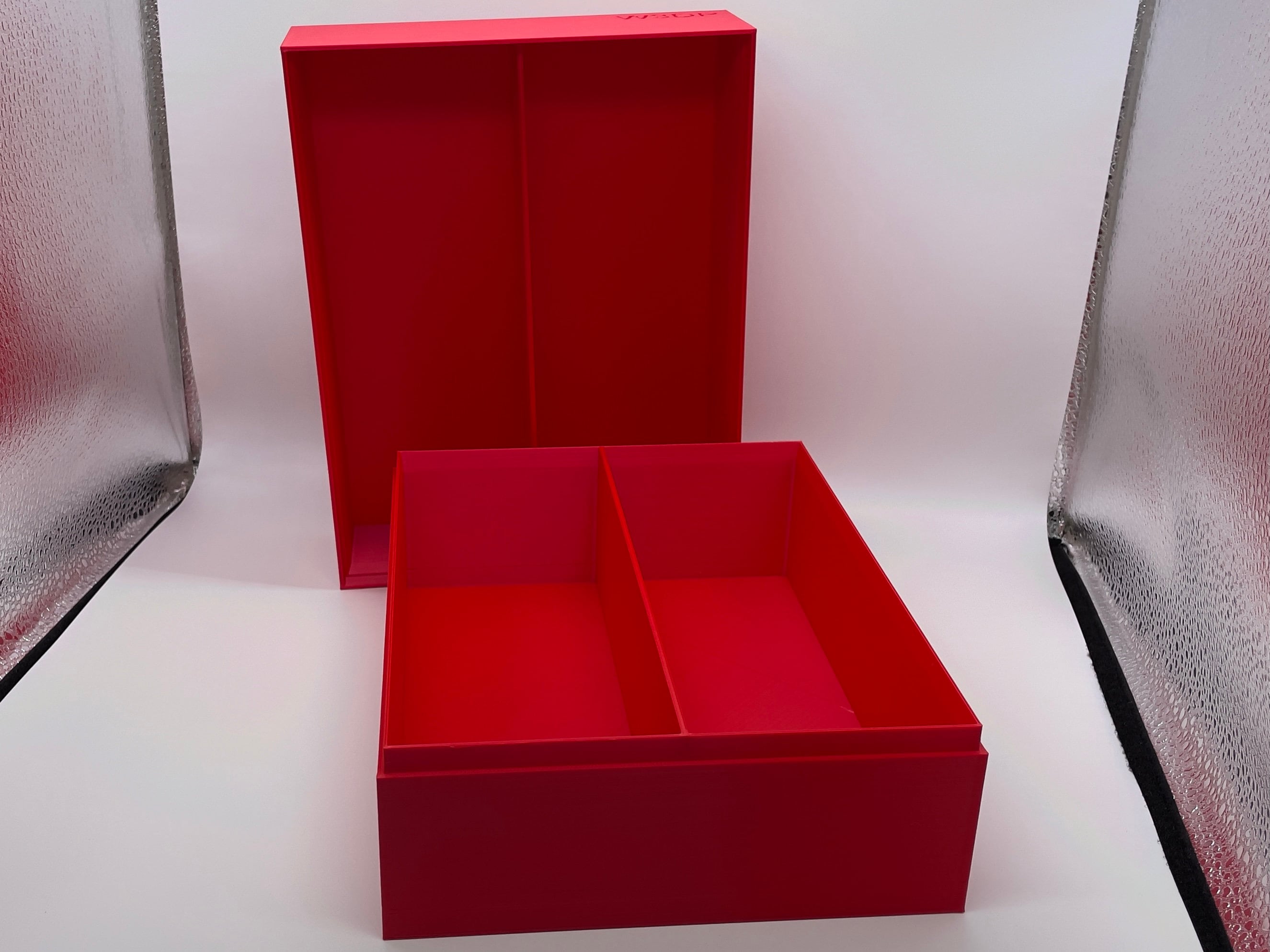 Toploader Storage Box Double Row 3D Printed Etsy UK