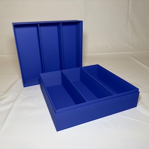 Trading Card Storage Box - Triple Row (3D Printed)