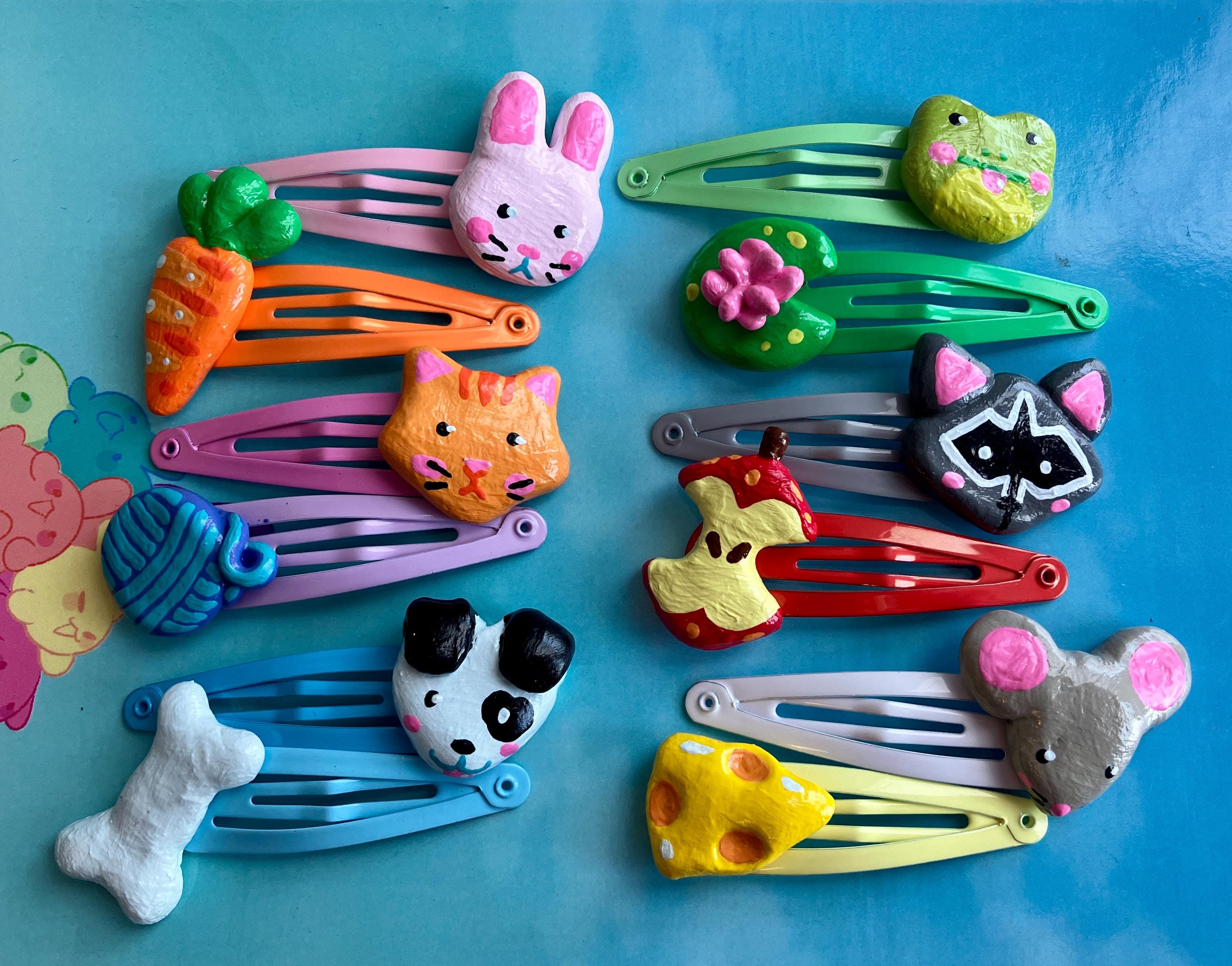 Donsje】Josy Special Hairclip | Raccoon – Melty Colors