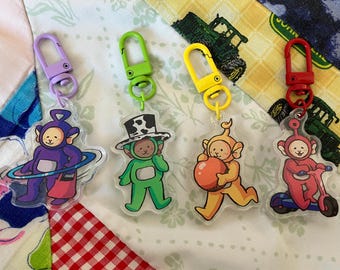 Tubby Time Kidcore Acrylic Keychains