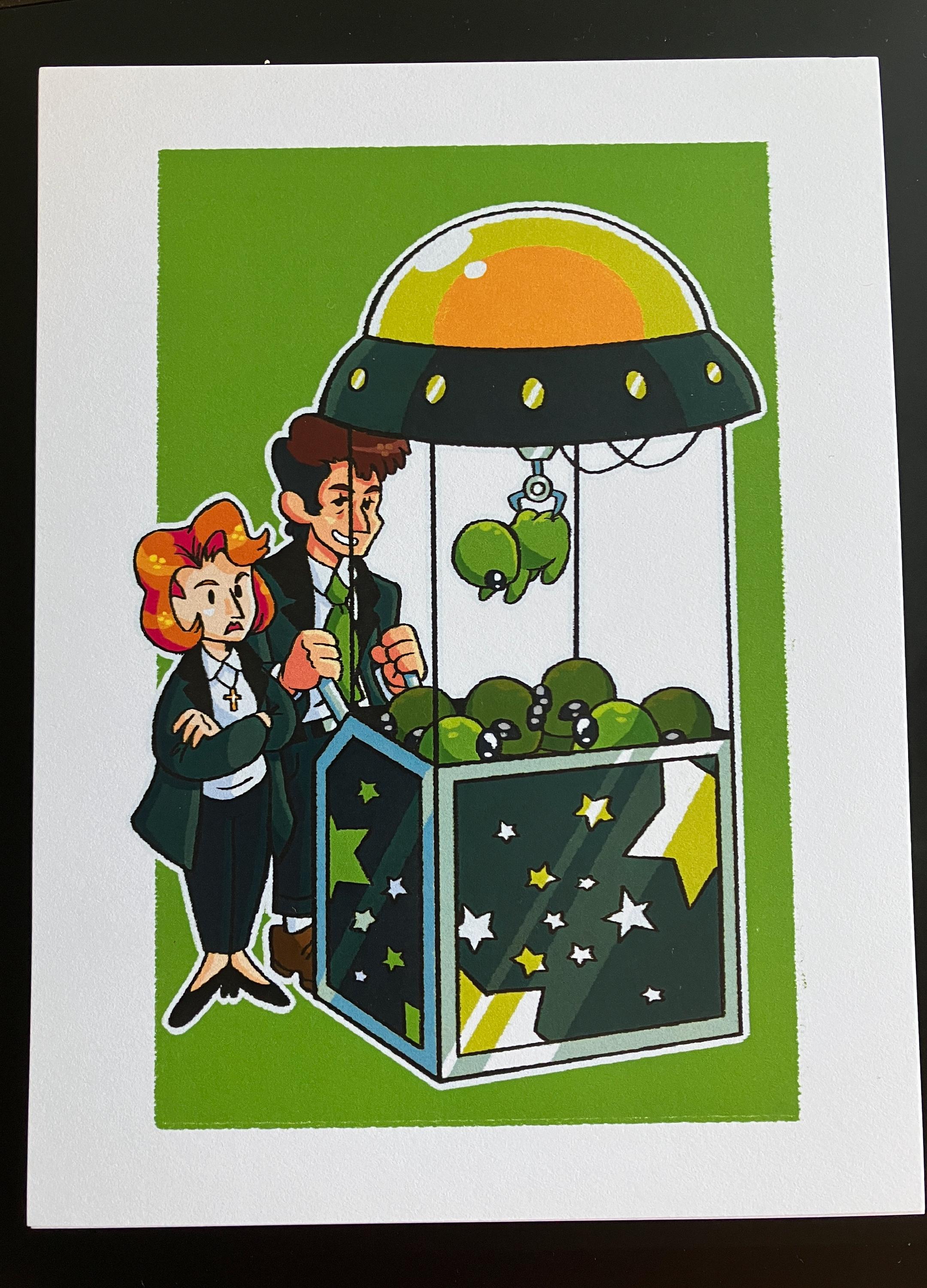 Alien Claw Machine Prints