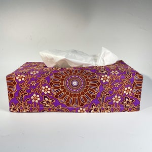Bali decorative cover for tissue box