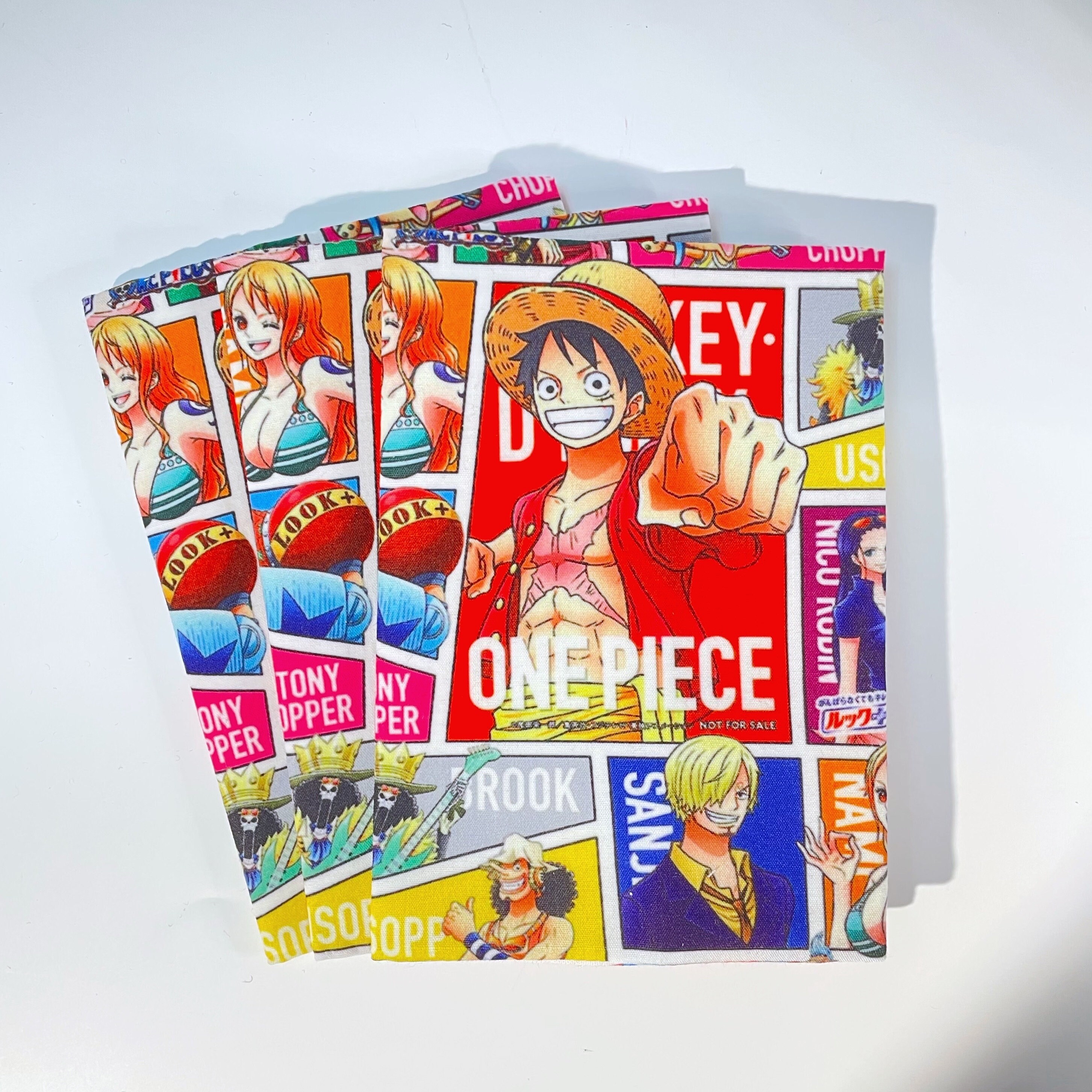 Manga One Piece Passport Case Lined and Reinforced in Cotton Etsy