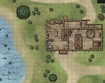 Dragon of Icespire Peak Digital 4K Battlemaps. D&D 5e Adventure Maps, Map Bundle.