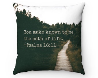 Psalms 16:11 JW Pillow | JW Baptism Gift | Jw Pioneer Gifts | Jw.org | Jehovah's Witnesses | Jw Gifts | Jw | Jw Gift Ideas