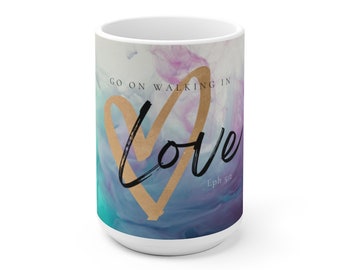 Eph 5:2 Love Mug, JW Mugs, JW Gifts, Jw Baptism Gifts, Jw Pioneer Gift Ideas