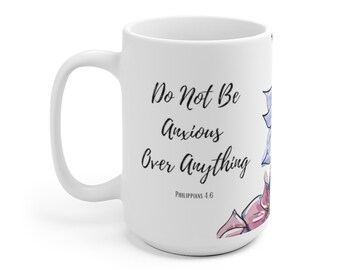 Phil 4:6 JW Mug, JW Sister Gift, Jw Gift Ideas, Jw Gifts, Jw Pioneer Gift, Jw Mugs For Pioneer
