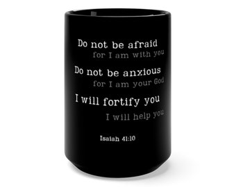 JW Elder Gift, Isaiah 41:10 Mug, JW Gift Idea, Jw Brother Baptism Gift, Jw Brother Gift