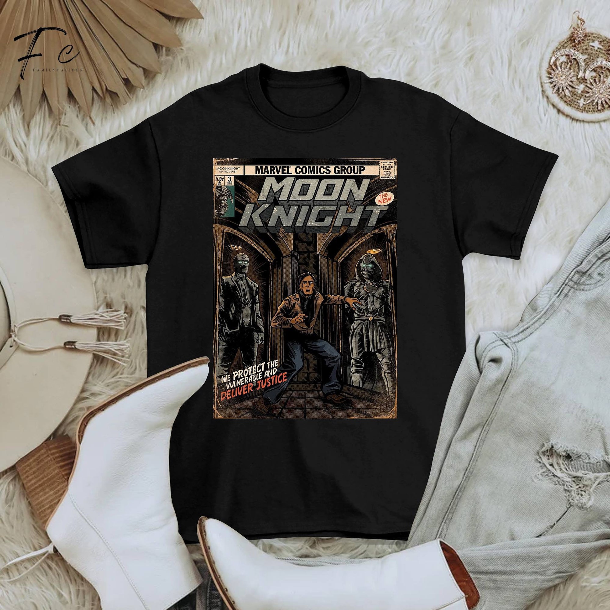 Marvel Moon Knight T-shirt Moon Knight Shirt