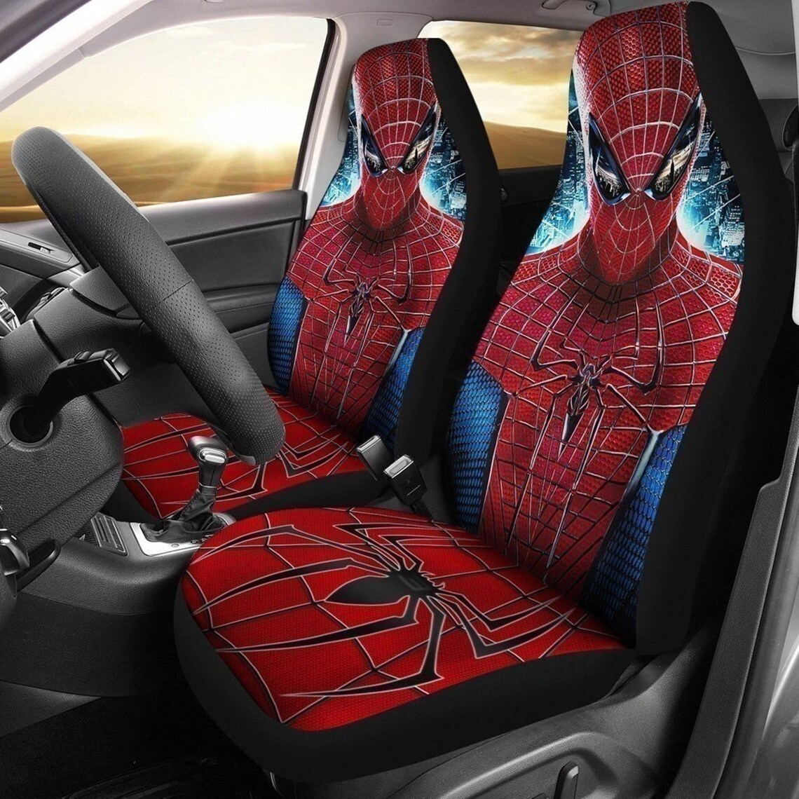 Amazing SpiderMan Car Seat Covers Fan Gift Idea Etsy