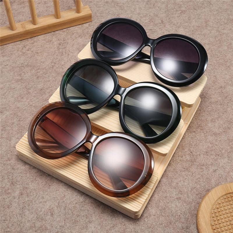 Oversized Round Sunglasses Mod Eyewear Vintage Frames | Etsy