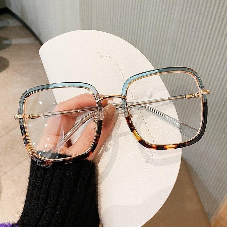 Oversized Reading Glasses | Vintage Style Frame | Anti Blue Light Glasses |  [READ DESCRIPTION PLEASE!]