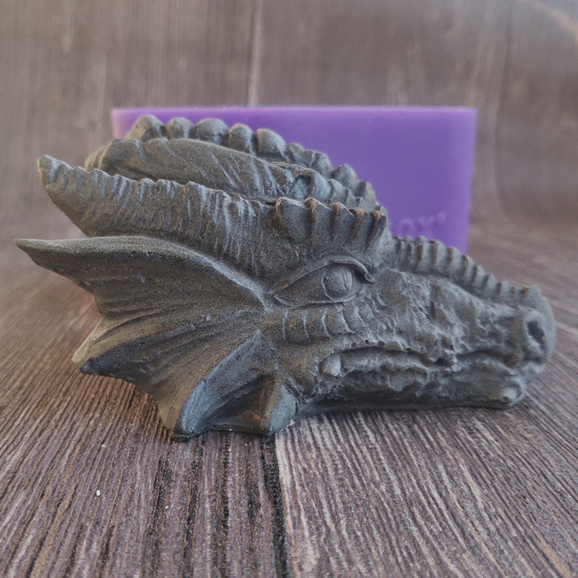 Dragon head silicone mold for resin dragon epoxy mold soap Etsy