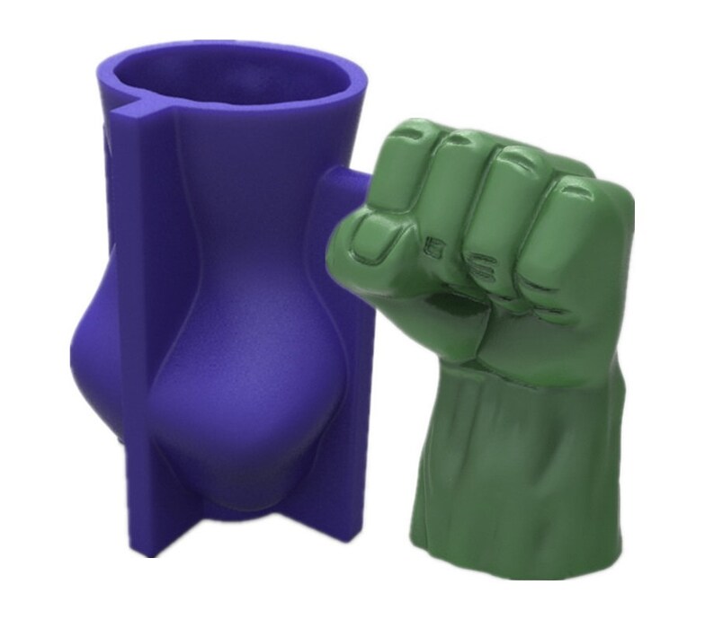Large 3d Fist Silicone Cake Handm Mold Detroit Mall Fondant Candle Epoxy