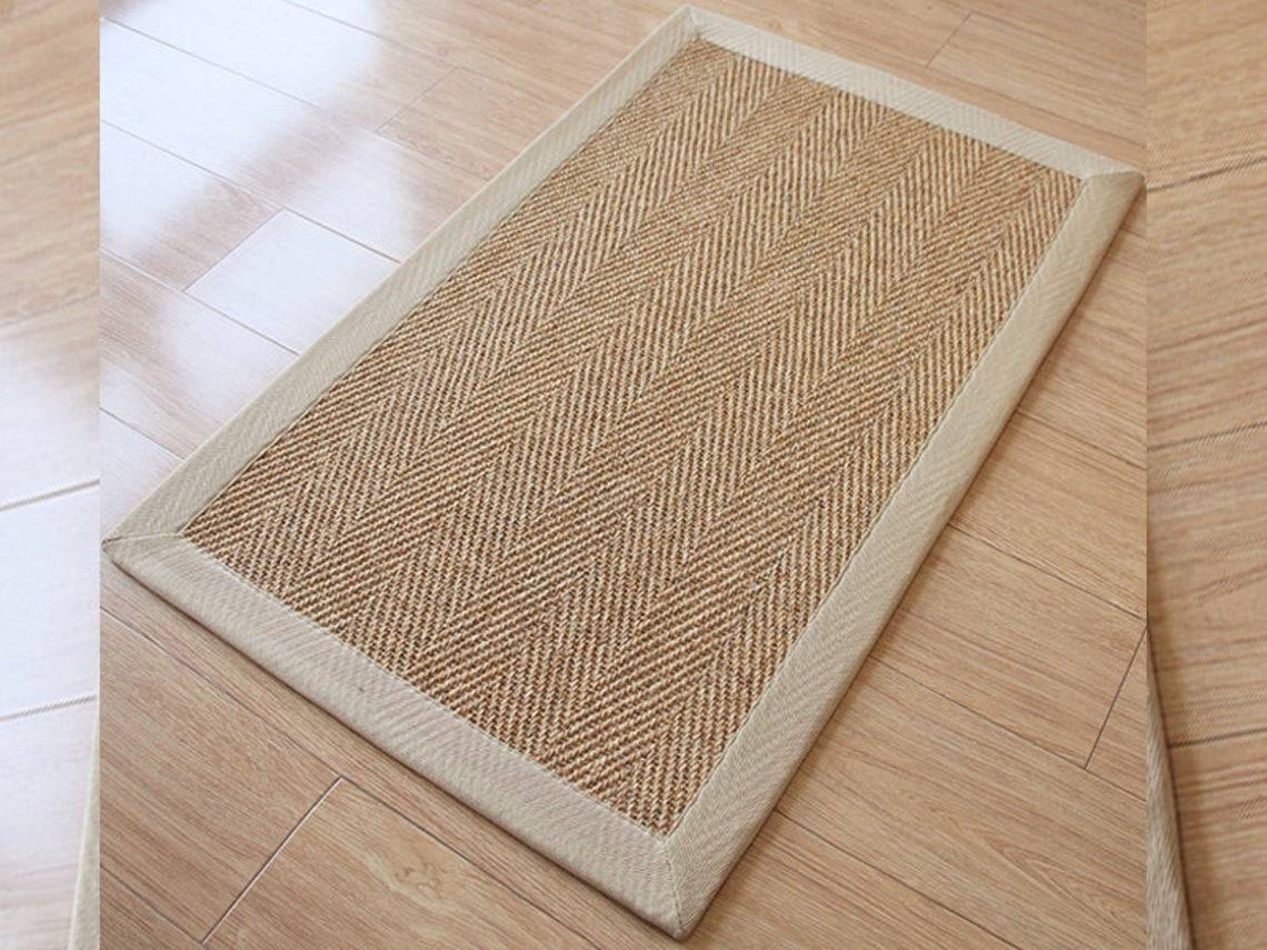 Straw Pattern Rugs Living Room Floor Mat Etsy