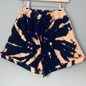 Tie-dye jersey short