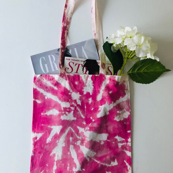 TIE DYE TOTE BAG PURSE main image 1