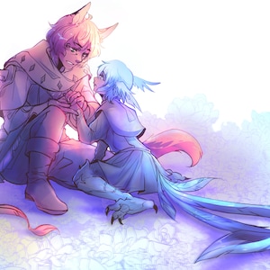 Meteion | Final Fantasy XIV | DIN A4 Print In Stock