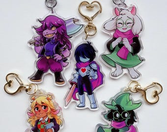 DELTARUNE - Acrylic Charms