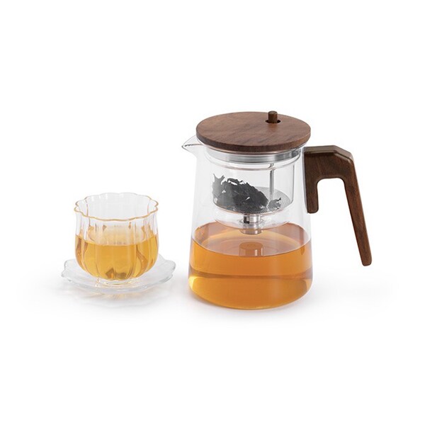 Teapot With Infuser Etsy