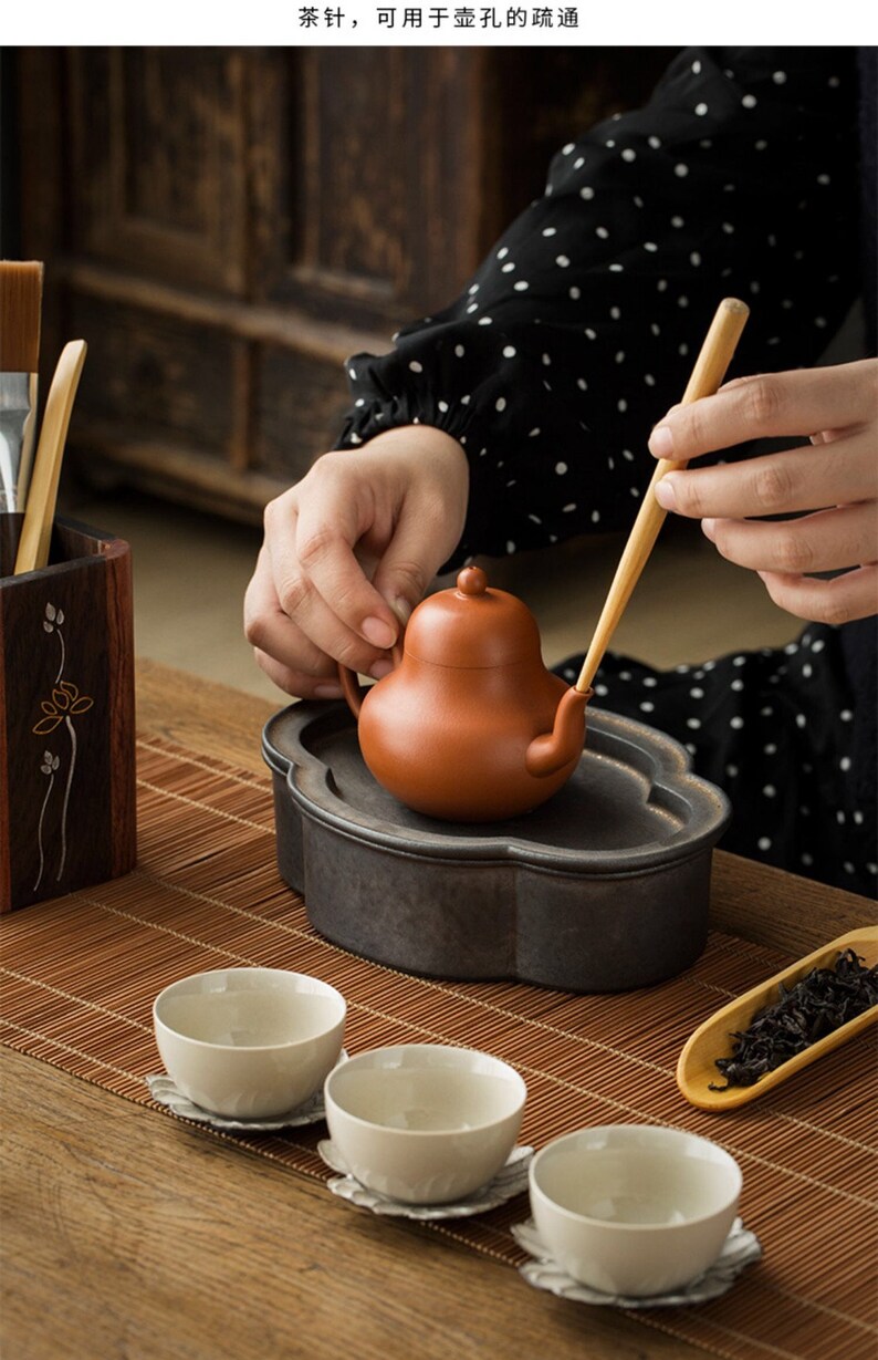 Handmade Wooden Gongfu Tea Tools Set Chinese Accessories Set Etsy