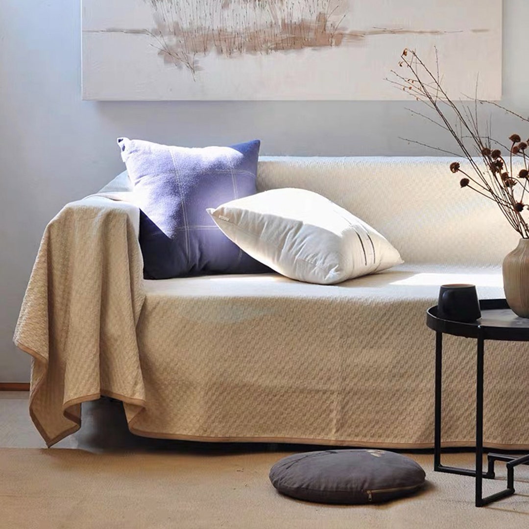 Custom Size Linen Sofa/table Cover Cotton Table Cloths Etsy