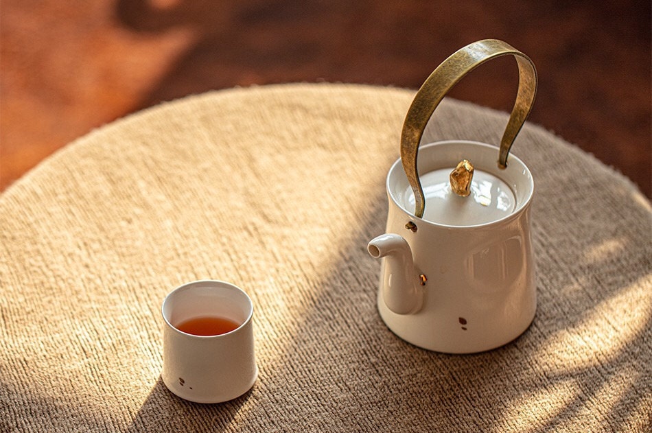 Elegant Modern tea sets gift box 1 kettle 1 fair cup 4 cups Etsy