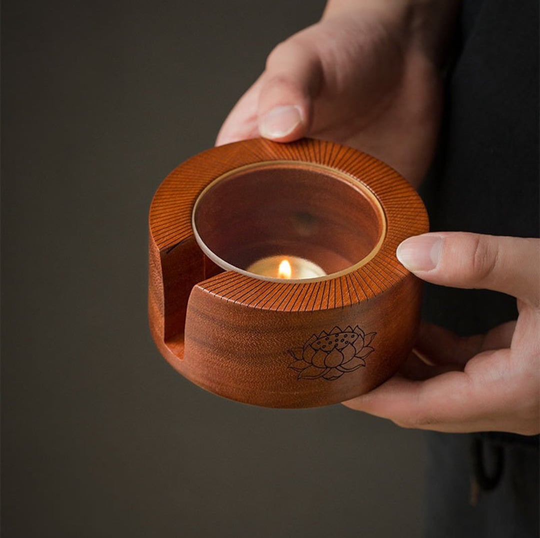 Handcrafted Wood Candle Stove Teapot Warmer/heater Etsy