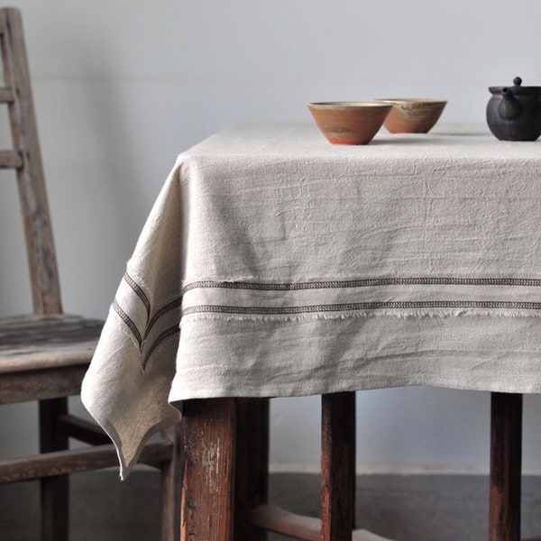 Rustic Tablecloth Etsy
