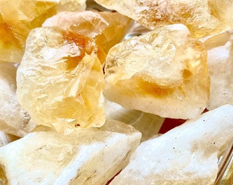 Yellow Rock Crystal Etsy