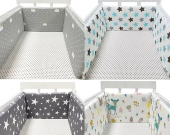 minky crib bumper