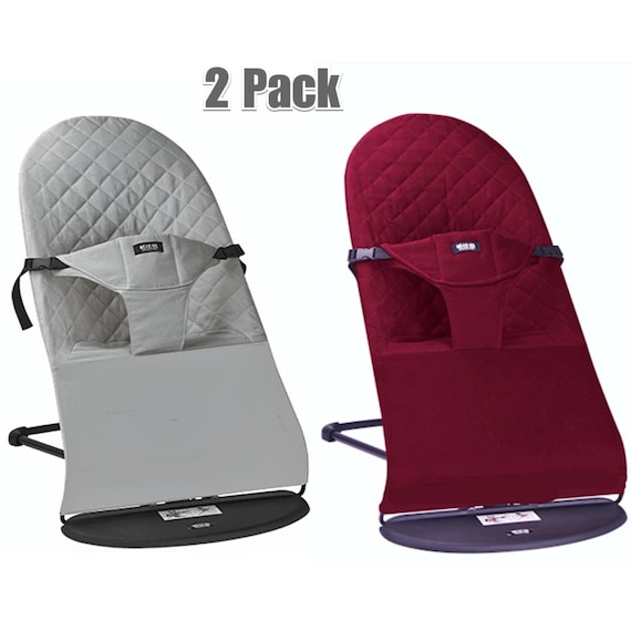 Lot de 2 housses de rechange Baby Bjorn pour transat Babybjorn