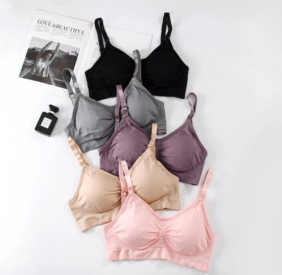 Nursing Bra Pregnancy Clothes For Pregnant Women With Open Breast Feeding  Maternity Bra Cotton 2022 Clothing Sleep Underwear