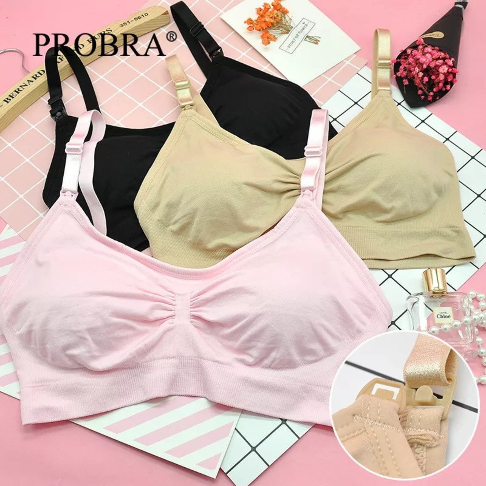 Nursing Bra 4Pck Super Quality Breastfeeding Maternity Nursing Etsy