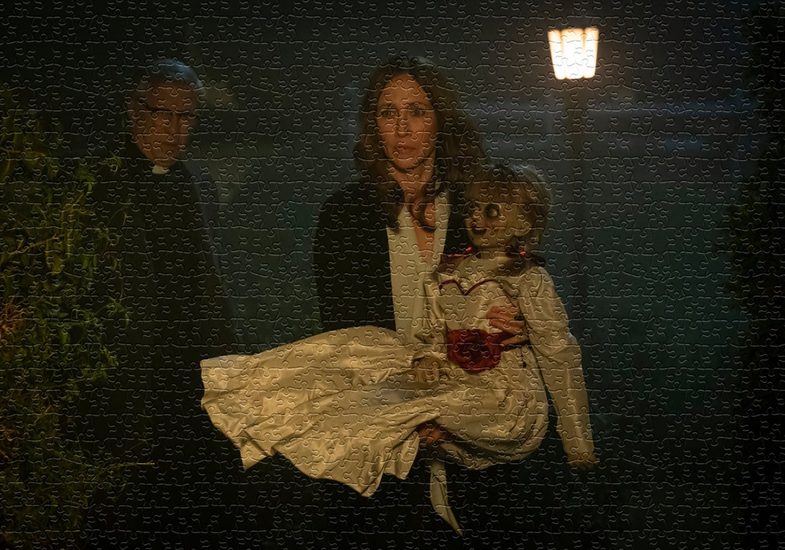 Annabelle The Conjuring 1000 pieces Premium Jigsaw Puzzle Etsy