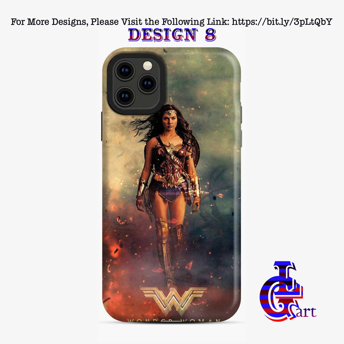 Wonder Woman Phone Case Wonder Woman 1984 Phone Case Wonder Etsy