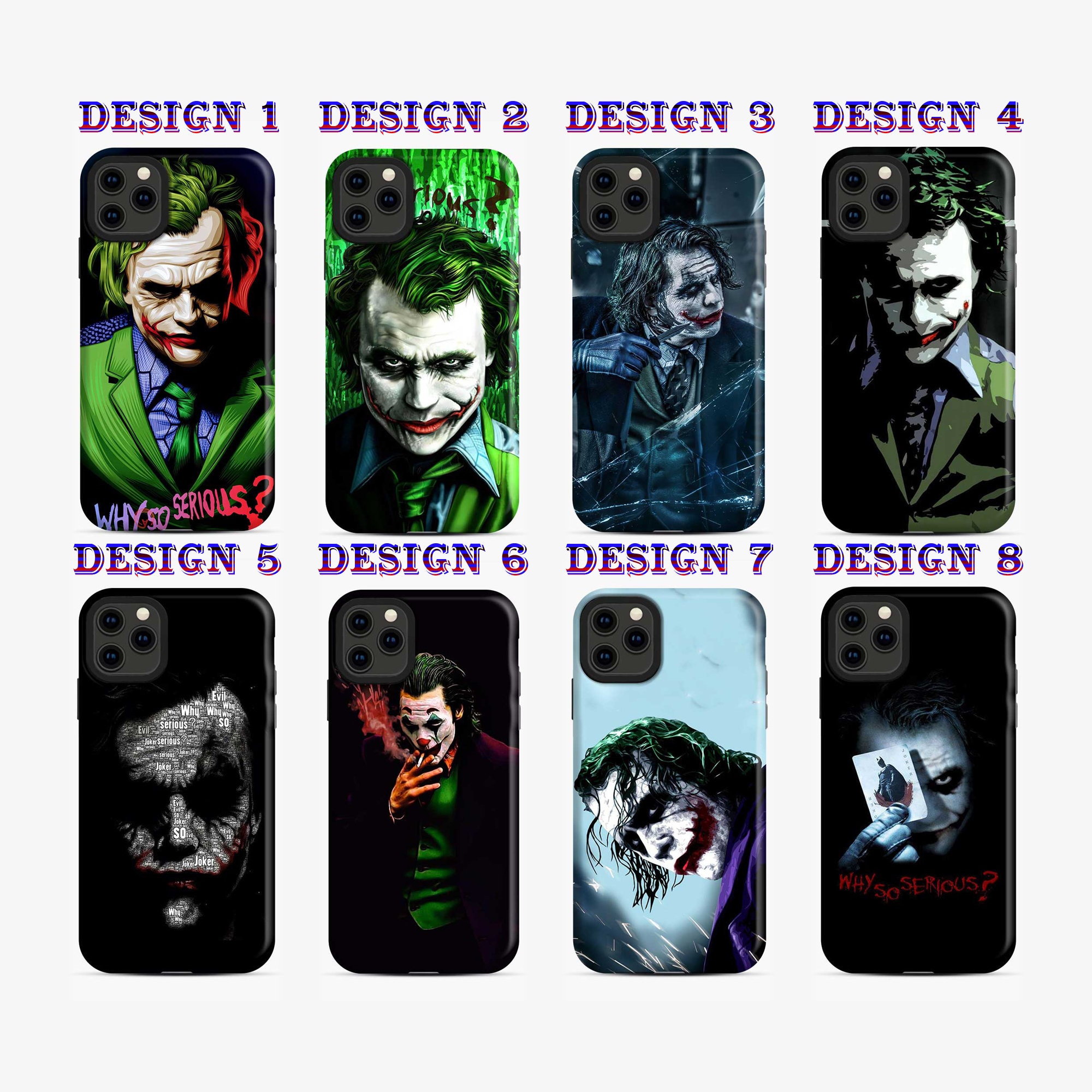 Joker Phone Case Joker Series Phone Case - Etsy