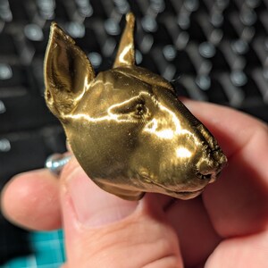 Cabinet door knobs - Bull Terrier