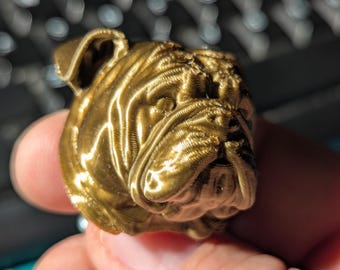 Tiradores para puertas de armarios - Bulldog inglés