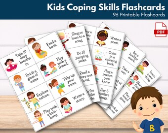 Coping Skills for Kids Etsy