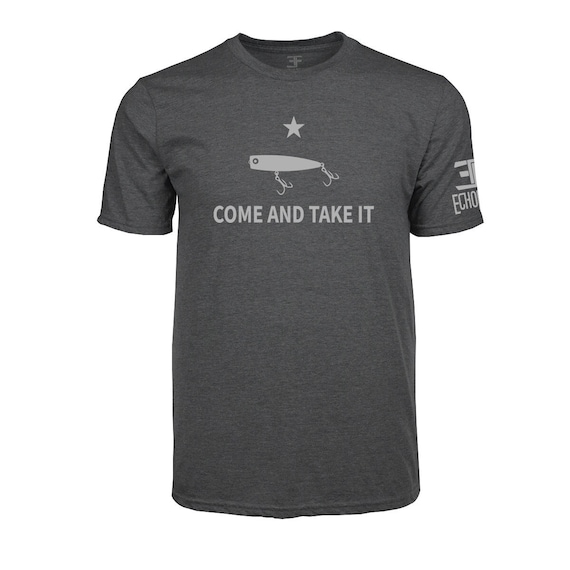 come and take it fishing lure Come and Take It Fishing Lure T-shirt: American Flag 2nd Amendment