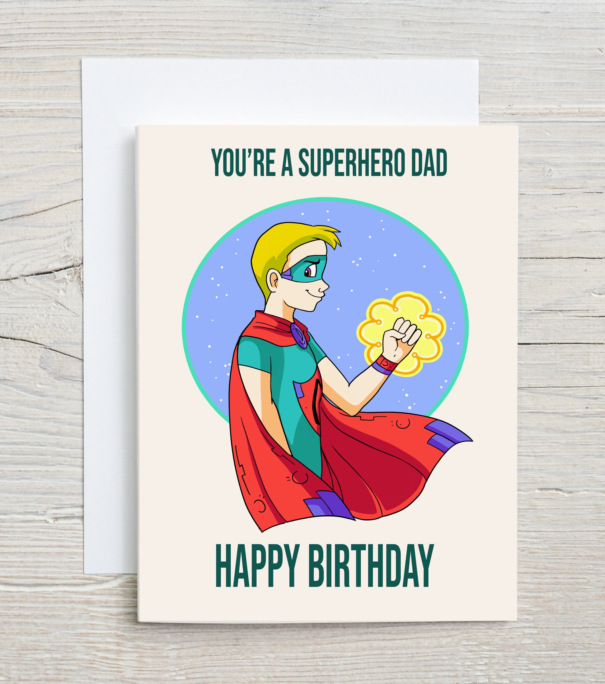 Happy birthday superhero dad cheap