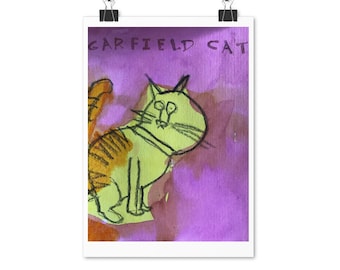 PÓSTER DE GATO GARFIELD